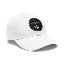 Load image into Gallery viewer, Lady Captain Dad Hat with Leather Patch (Round)
