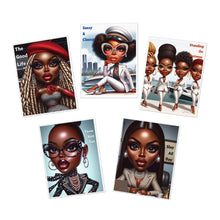 Load image into Gallery viewer, Class &amp; Sass Sista Cards (5-Pack)
