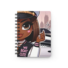 Load image into Gallery viewer, We Boat Cute Spiral Bound Journal
