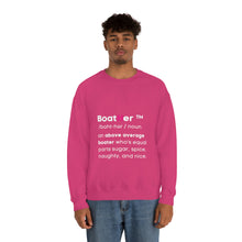 Load image into Gallery viewer, Definition Crew neck Sweatshirt (white lettering)
