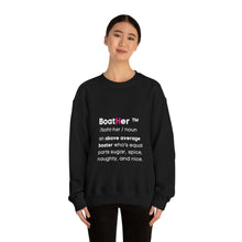 Load image into Gallery viewer, Definition Crew neck Sweatshirt (white lettering)
