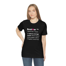 Load image into Gallery viewer, Definition Unisex Jersey Short Sleeve Tee (white lettering)
