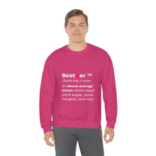 Load image into Gallery viewer, Definition Crew neck Sweatshirt (white lettering)
