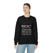 Load image into Gallery viewer, Definition Crew neck Sweatshirt (white lettering)
