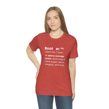 Load image into Gallery viewer, Definition Unisex Jersey Short Sleeve Tee (white lettering)
