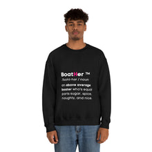 Load image into Gallery viewer, Definition Crew neck Sweatshirt (white lettering)
