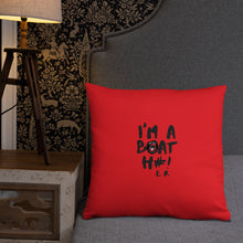 Load image into Gallery viewer, Boat H#! Basic Pillow Red
