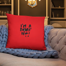 Load image into Gallery viewer, Boat H#! Basic Pillow Red
