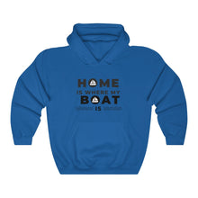 Load image into Gallery viewer, Home Boat Home Unisex Hoodie Black Graphics
