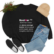 Load image into Gallery viewer, Definition Crew neck Sweatshirt (white lettering)
