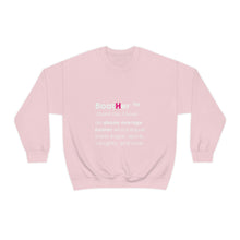 Load image into Gallery viewer, Definition Crew neck Sweatshirt (white lettering)
