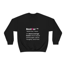 Load image into Gallery viewer, Definition Crew neck Sweatshirt (white lettering)
