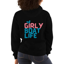 Load image into Gallery viewer, Heart Girly Boat Life Hoodie
