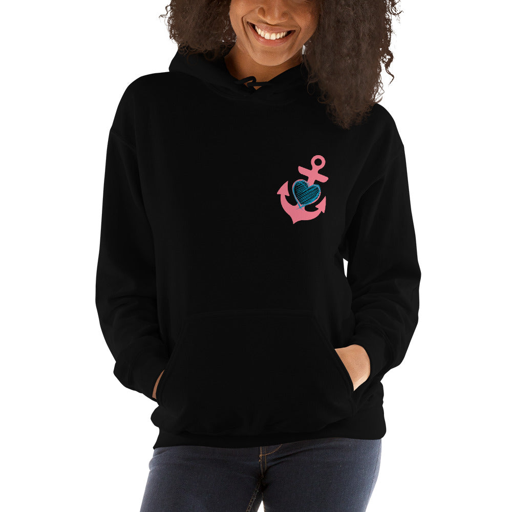 Heart Girly Boat Life Hoodie