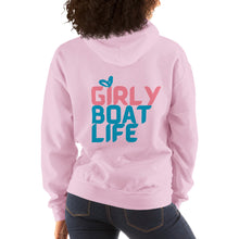 Load image into Gallery viewer, Heart Girly Boat Life Hoodie
