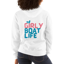 Load image into Gallery viewer, Heart Girly Boat Life Hoodie
